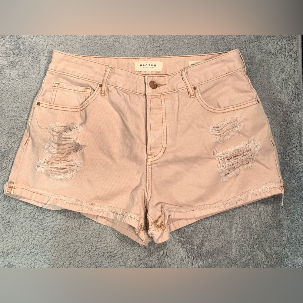 PacSun Women's  Distressed Jean Shorts